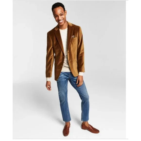 Alfani velvet blazer sales